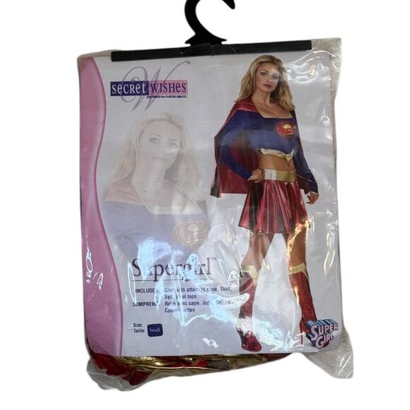 Not For Sale Supergirl Costume Women Small Blue DC Comics Halloween Party - Picture 2 of 5